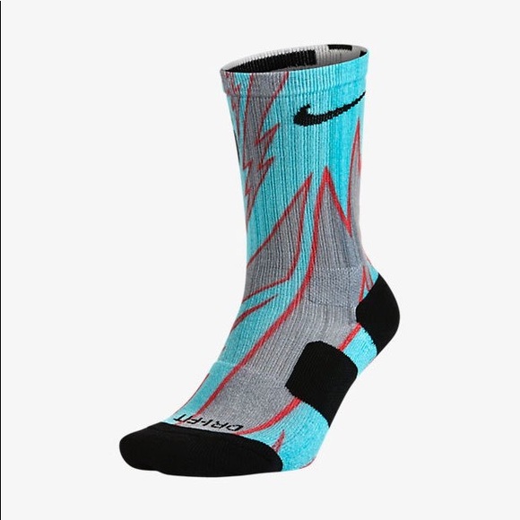 Nike Kd Elite Socks Men 8-12 New - Picture 4 of 4